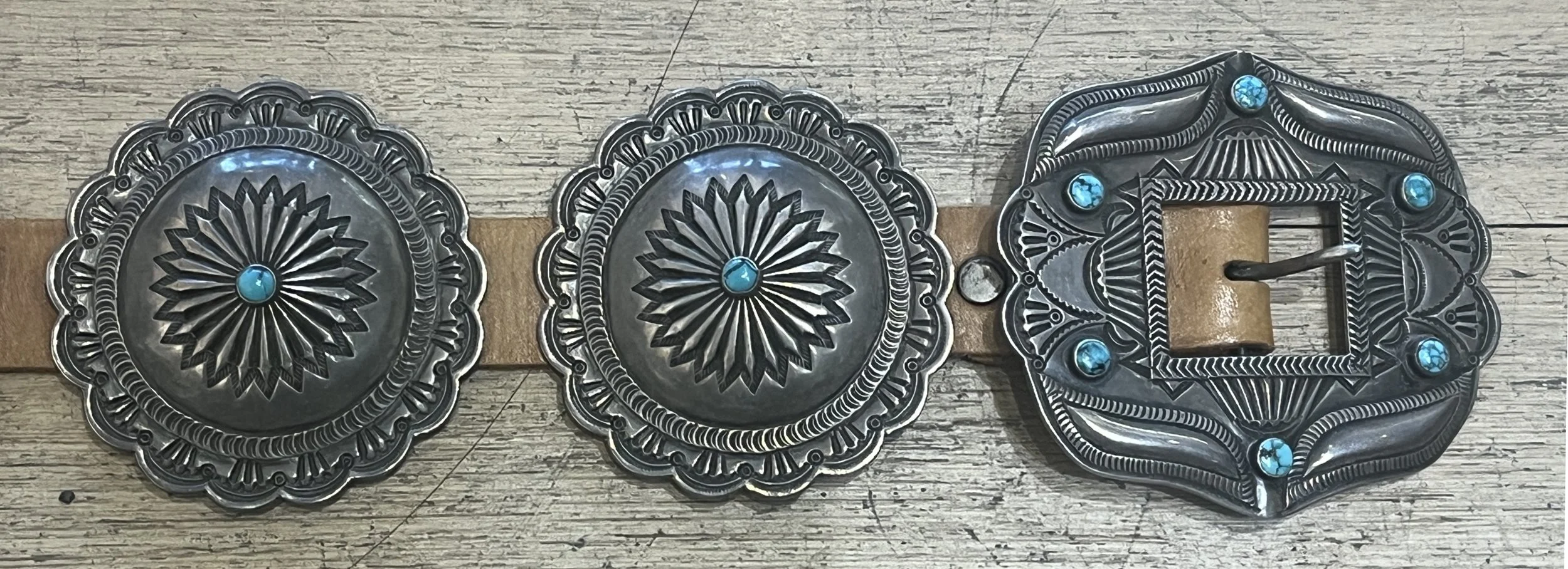 Concha belts — Bahti Indian Arts